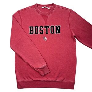 Boston University Terriers BU Men’s Adult Pullover Crewneck Sweatshirt size M